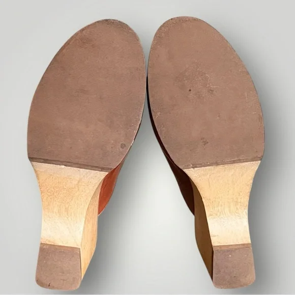 EVERLANE The‎ Clog Napa Leather | British Tan | Size 11 - Picture 8 of 10